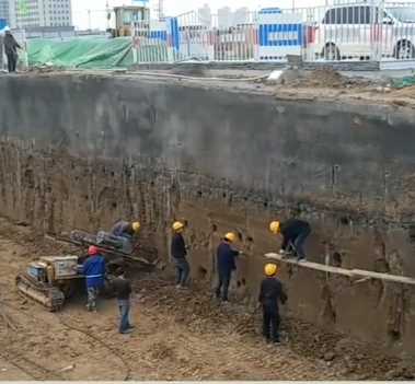 烟台蓬莱土钉墙支护